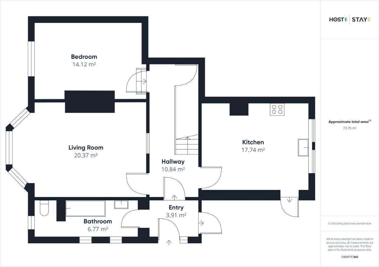 Host & Stay - The Garden Flat スカーバラ エクステリア 写真